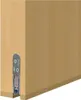 A close-up view of a door seal attached to the edge of a wooden door. Anteprima dell’immagine prodotto