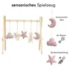 LuMali Baby Gym mit 5 Spielzeugen & Matte , Spielbogen Produktbild-Vorschau 5