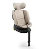 A beige and black child car seat with a rotating ISOFIX base, shown against a white background. Náhľad obrázku produktu