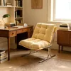 Loungesessel - 73,6 x 84 x 84,5 cm , Creme , Chrome und Produktbild-Vorschau 3