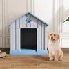 GOPLUS Hundehütte Outdoor, Hundehütte wetterfest mit Produktbild-Vorschau 5
