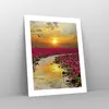 Poster - Poster ohne Rahmen - See Blumen - 40x50 cm - Wand Produktbild-Vorschau 7