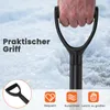 Łopata do śniegu COSTWAY, łopata do śniegu o długości 111 Podgląd zdjęcia produktu 5