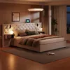 ProximaX Lit classique, Lit rembourré élégant Lampes de Voir les images du produit 7