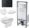 BADLAND WC Set: Vorwandelement C201 inkl. Wand Tiefspül WC Produktbild-Vorschau 1
