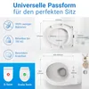 LOBENSWERK Toilettendeckel mit Absenkautomatik [Einfache Produktbild-Vorschau 5