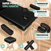 set lettino da massaggio a 3 zone tectake® larghezza 70 cm, Anteprima dell’immagine prodotto 14