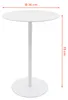 Metall Beistelltisch rund weiß - Ø 35 cm - Couchtisch im Produktbild-Vorschau 2
