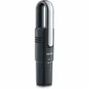 A black handheld vacuum cleaner with a silver handle is shown against a white background. Podgląd zdjęcia produktu
