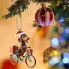 Weihnachtsanhänger in leuchtenden Farben, weihnachtliches Produktbild-Vorschau 4