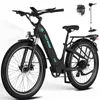 HITWAY E-Bike damen herren 26X3.0 Zoll Elektrofahrrad, Produktbild-Vorschau 1
