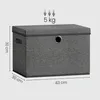 SONGMICS Aufbewahrungsboxen 3er-Set, Ordnungsbox, stapelbar Produktbild-Vorschau 8