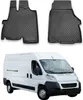 2006-2025 Citroen Jumper Fußmatten TPE Schwarz 2 tlg Produktbild-Vorschau 1