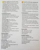 Two columns of text describing a product, one in German and one in English. Anteprima dell’immagine prodotto