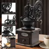Manuelle Kaffeegewürzmühle aus Holz – Vintage Kaffeemühle Produktbild-Vorschau 3