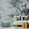 Muralo Selbstklebende Fototapete BLUMEN Pflanzen Beton Produktbild-Vorschau 6