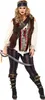 A woman dressed in a pirate costume. Produktbild-Vorschau