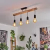 Tubione moderne Deckenlampe aus Holz/Metall in Produktbild-Vorschau 9