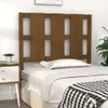 vidaXL Bett-Kopfteil Honigbraun 105,5x4x100 cm Massivholz Produktbild-Vorschau 3