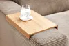KAWOLA Big Sofa MADELINE mit Holztablett natur für Armlehne Produktbild-Vorschau 3
