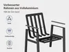 MEXO Gartenlounge-Set Aluminium Garten Essgruppe für 6 Produktbild-Vorschau 6