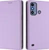 Litchi Leder Handyhülle für ZTE Blade A53 Wallet Produktbild-Vorschau 2