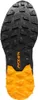 Profilsohle eines Scarpa Ribelle Run 2 GTX Schuhs mit schwarzem und orangefarbenem Gummi und tiefem Stollenprofil Produktbild-Vorschau