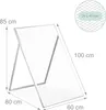 Relaxdays Durchwurfsieb, HxB: 100 x 60 cm, verzinktes Produktbild-Vorschau 4