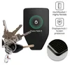 A Trezor Safe 5 device with a lock icon and text, alongside a set of keys and marketing graphics highlighting features. Náhľad obrázku produktu