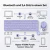 Rapoo 9750M, Kabellos, RF Wireless + Bluetooth, Produktbild-Vorschau 3