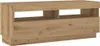 vidaXL Armoire TV avec lampes LED Chêne Artisan 200x35x40 Voir les images du produit 6