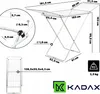Sušička bielizne KADAX "Resby", dĺžka sušenia 18 m, Náhľad obrázku produktu 2