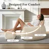 Doppel-Sitzsack mit Hocker–Große Sitzsack-Lounger für Produktbild-Vorschau 5