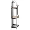 Kleines Eckregal stehend 115cm Pflanzenständer Outdoor Produktbild-Vorschau 2