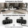 Steckdosenleiste mit 3 Fach Steckdosen mit 2 USB & 1 USB-C Produktbild-Vorschau 5