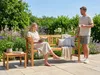3-Sitzer Gartenbank aus Akazienholz - Rose Produktbild-Vorschau 18