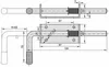 Federriegel Torriegel Bolzenriegel Schlossriegel 200 / 12 Produktbild-Vorschau 2