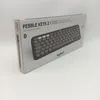 The image shows the packaging of a Logitech Pebble Keys 2 K380s keyboard. Produktbild-Vorschau