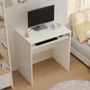 Scrivania per computer bianca moderna con ripiano per Anteprima dell’immagine prodotto 4