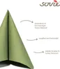 Sovie HORECA Serviette in Oliv aus Softpoint 40 x 40 cm, Produktbild-Vorschau 3