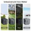 IBC Schutzhaube 1000L, Abdeckung für Regenwassertank 210D Produktbild-Vorschau 3