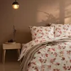 Estella Feinflanell Bettwäsche Sicina apricot 135x200 cm + Produktbild-Vorschau 8