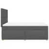 Möbel Boxspringbett mit Matratze Dunkelgrau 140x200 cm Produktbild-Vorschau 5
