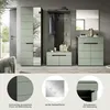 Canu ensemble d'armoires de rangement C11 vert poussiéreux, Voir les images du produit 15