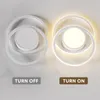 LQWELL Modern LED Deckenleuchte, LED Deckenlampe 40cm, Produktbild-Vorschau 4