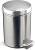 Tret-Abfalleimer Glanzstahl silber 30 Liter. Produktbild-Vorschau 1