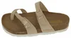 Rohde Damen Zehentrenner Pantolette Lack Schnalle Kork Produktbild-Vorschau 8
