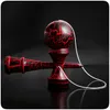 Kendama Geschicklichkeitsspiel mit schwarz/roter Kugel Produktbild-Vorschau 3