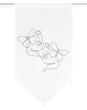 Fensterbehang SYLIA,  Schmetterling, Dreiecksabschlus Produktbild-Vorschau 2