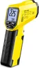 A yellow and black infrared thermometer is shown against a white background. Produktbild-Vorschau